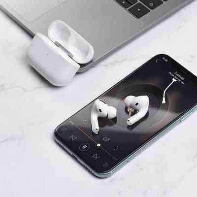 Навушники Hoco EW05 plus active noise cancelling true wireless BT headset white Київ
