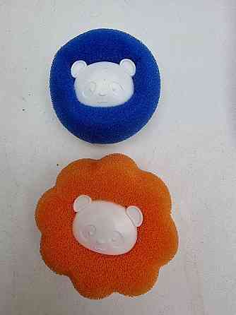 Набір для видалення шерсті тварин: щітка, скребок, кульки 2шт Луцк