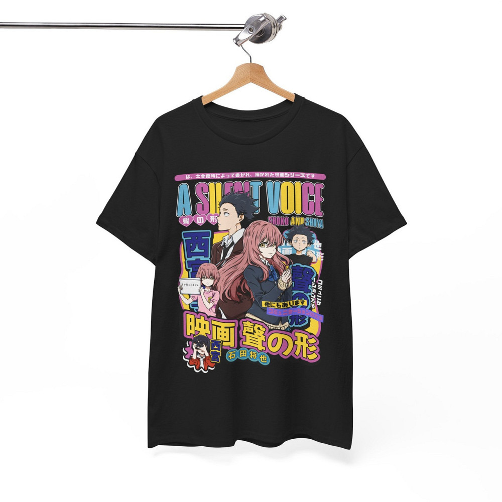 Футболка з аніме принтом Сілент Воіке Аніме Манга оверсайз (S/M/L) Чорний AnimeJ0207 Дніпро - фото 7
