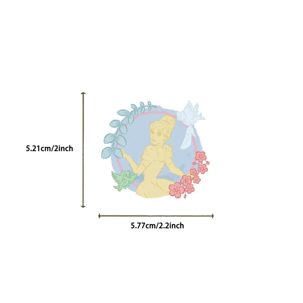 Набор виниловых наклеек Disney Princess Принцеса WTD-035 Киев - изображение 4