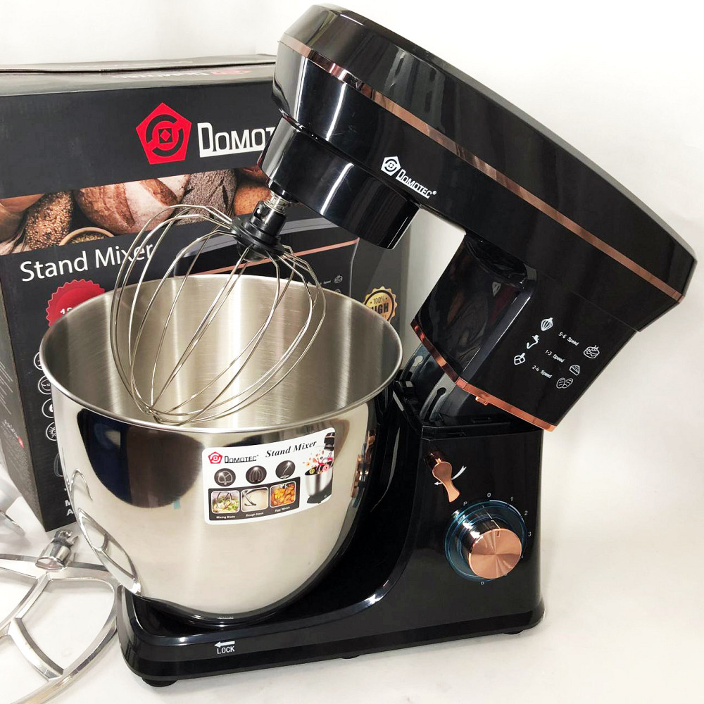 Подрібнювач-блендер для овочів Domotec, Професійний тістомісильник для дому Зручний міксер кухні WX-40 Івано-Франківськ - фото 1