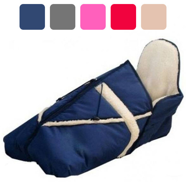 Конверт на овчині для санок Adbor Piccolino Синій Київ - фото 1