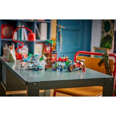 Конструктор LEGO Ninjago Автомобильная битва ниндзя у дома на дереве (71857) Винница - изображение 5