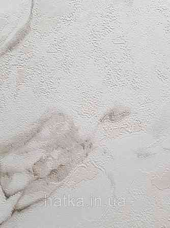 Обои виниловые на флизелине AdaWall Beta1.06х10 3д камень под мрамор бежевые с серым коричневым 1109-3 Киев