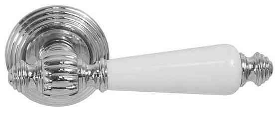 Ручка Fimet 106P-269 F04 Michelle хром/фарфор R ф/з Киев