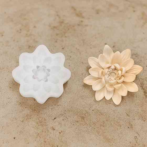 Силіконова форма для виготовлення свічки, молд для виготовлення свічок з соєвого, бджолиного воску і парафіну 55 х 55 х 20 мм Кам'янець-Подільський