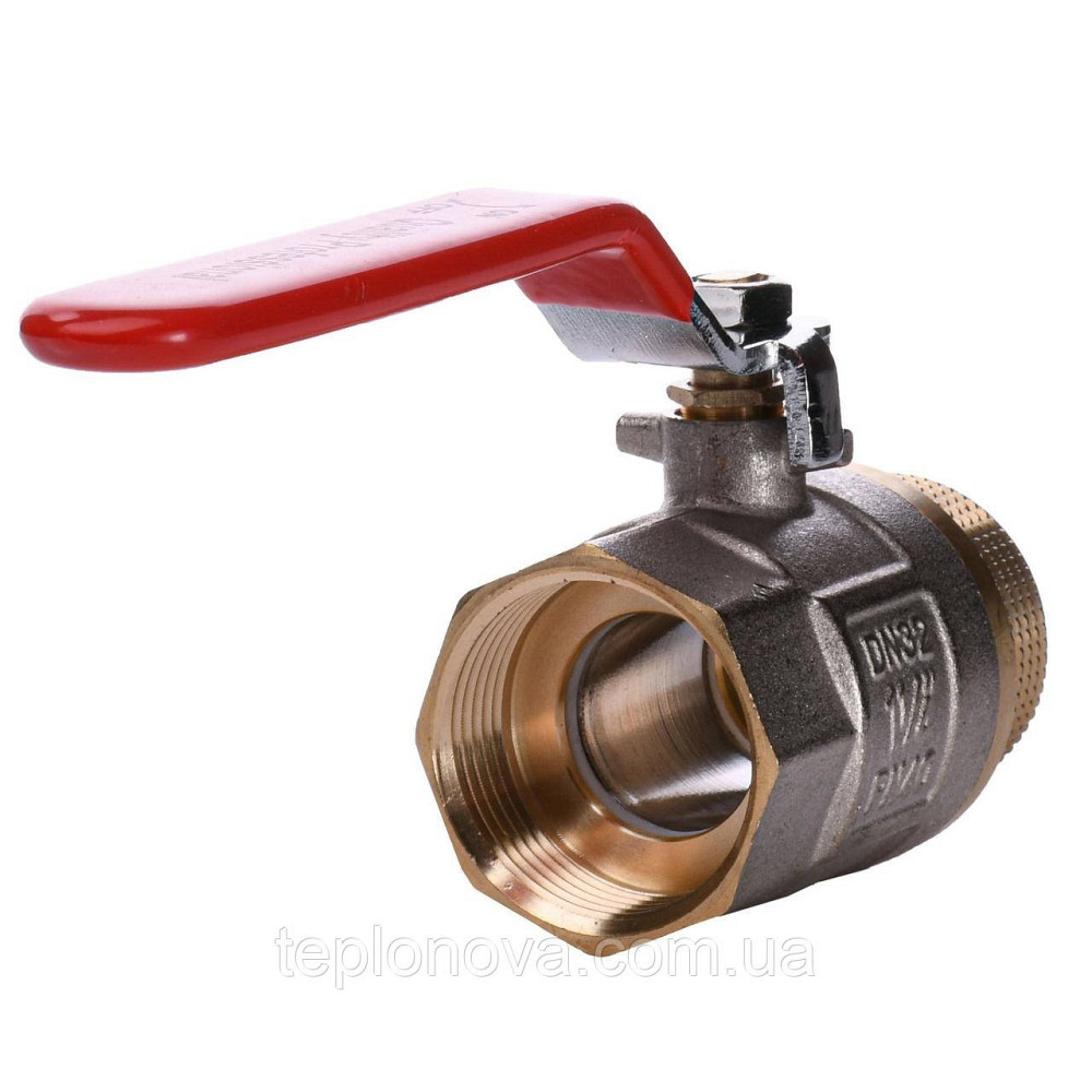 Кран шаровый прямой Q PROFESSIONAL 1 1/4″ НВ КР PN40 QP152 Черновцы - изображение 3