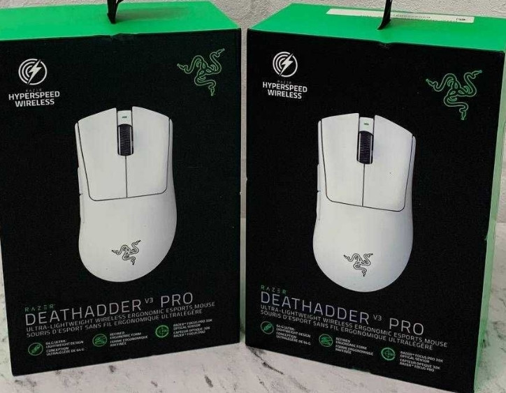 Миша  бездротова Razer DeathAdder V3 Pro White Wireless. Київ - фото 2
