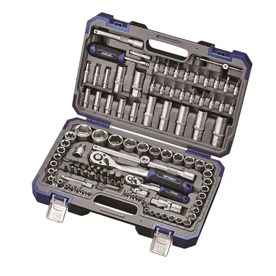 Набір інструментів професійний 1/4" і 1/2" 108 од. Haisser BLACK 70255 Чернігів
