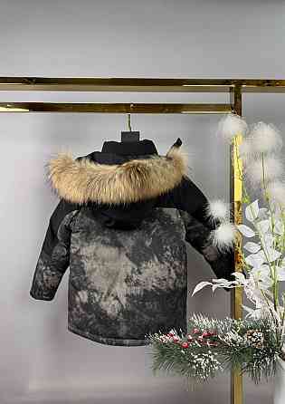 Детская зимняя курточка для мальчика варенка на холофайбере 116,122,128,134 Николаев