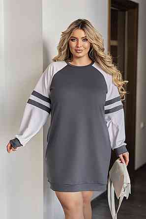 Спортивное платье из двунитки 