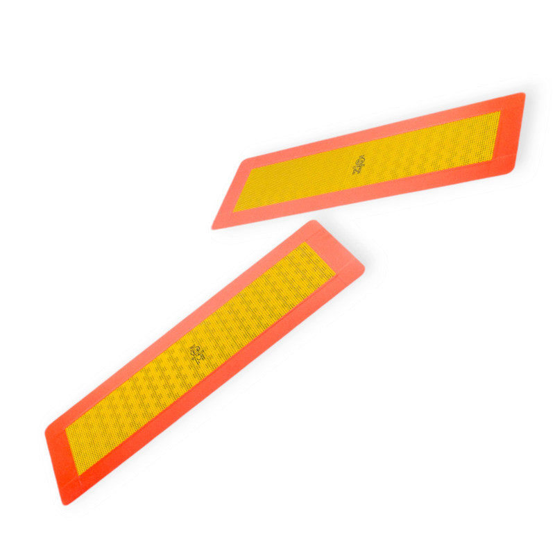 Рефлектор на TIR "порожній" (2шт) 200х560мм алюмінієва основа задній Мукачево - фото 1