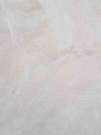 Обои виниловые на флизелине Grandeco Textured vibes 0.53x10 абстракция волны полоски темно бежевые Киев