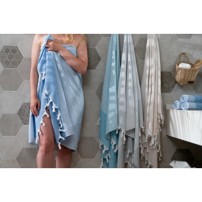 Рушник Ardesto SPA 90х180см 100% бавовна, синій (ART2690BL) Вінниця - фото 3