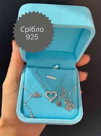 Тиффани подвеска сердечко серебро 925 Одесса