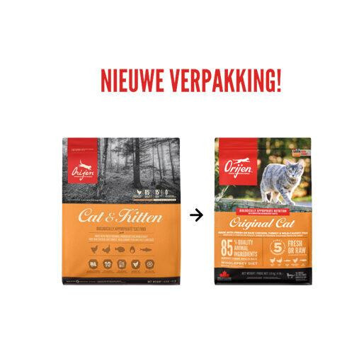 Orijen Original Cat (Оріджен Оригінал Кет) сухий корм для котят і котів усіх порід 1.8 кг. Запоріжжя - фото 2