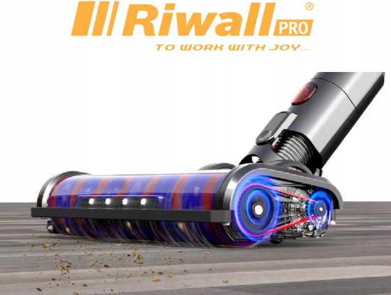 Вертикальний пилосос бездротовий Riwall Pro Carpetto Royal (Чехія) Київ