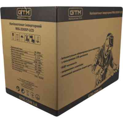 Зварювальний апарат GTM MIG-200ES LED 200A 220В (MIG-200ES LED) Вінниця