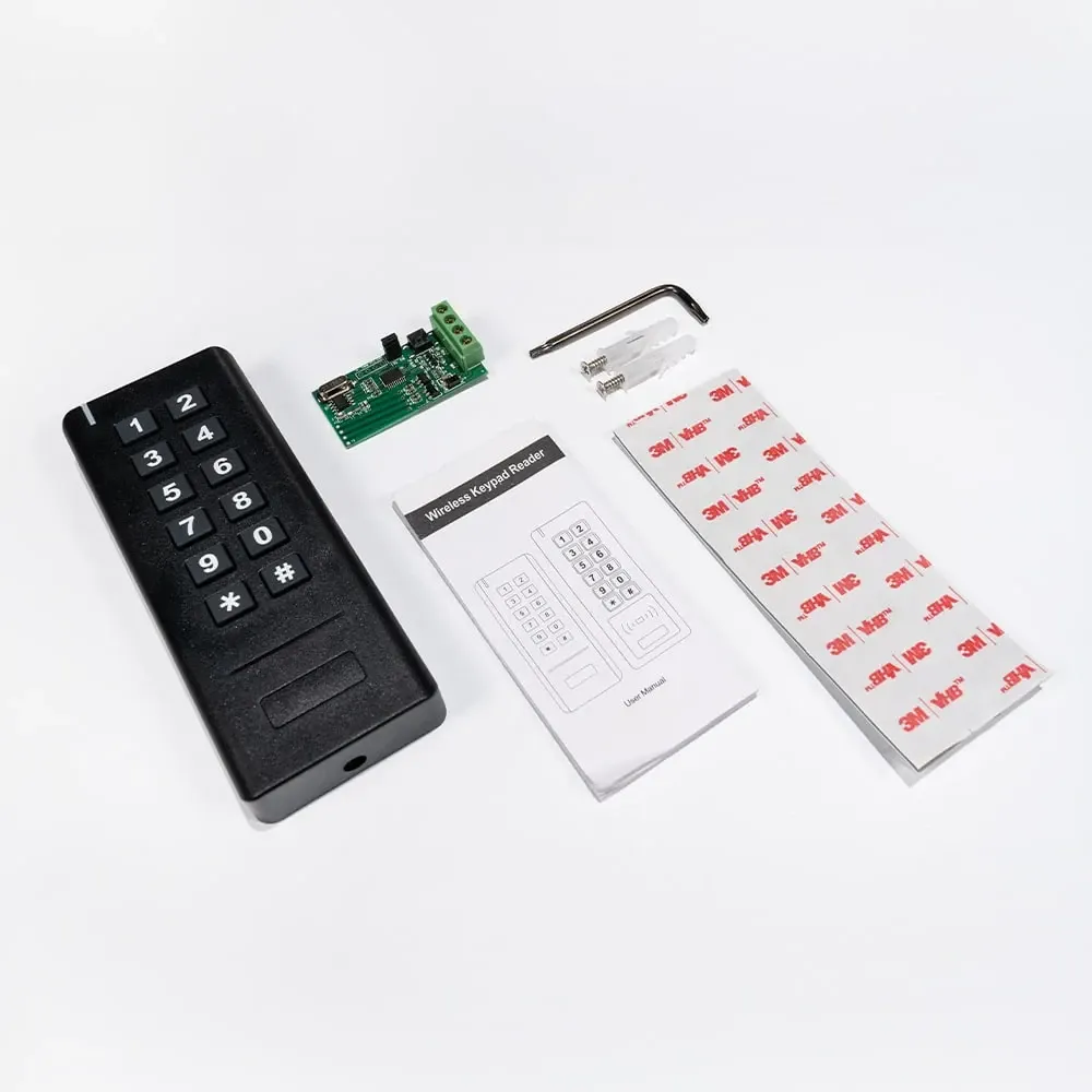 Клавіатура бездротова зі зчитувачем Mifare Trinix TRK-1100MWR (71-00017) Київ - фото 12