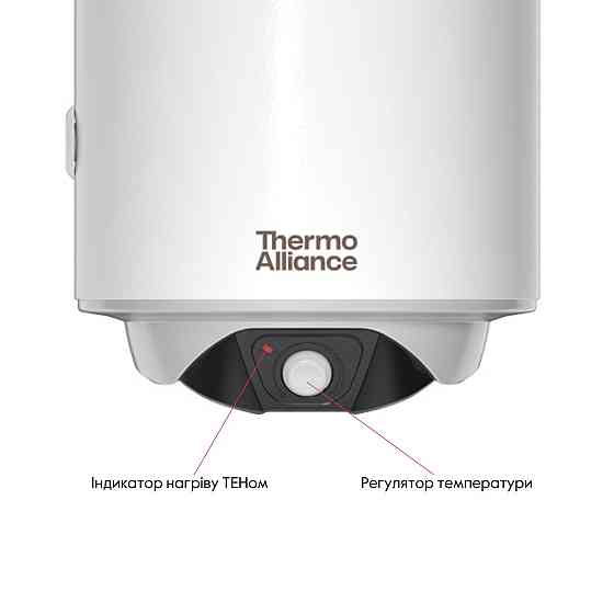 Водонагреватель электрический комбинированный Thermo Alliance вертикальный 80 л. т.о. 0,24 кв.м левый, мокрый ТЭН 2,0 кВт (CWH Киев