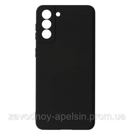 Samsung S23 S911 Чохол силіконовий Мікрофібра (чорний) Одеса - фото 1