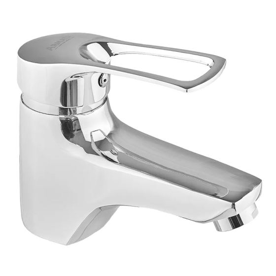 Змішувач для умивальника Armata Hansberg 001 (гайка) (CH0356) Київ