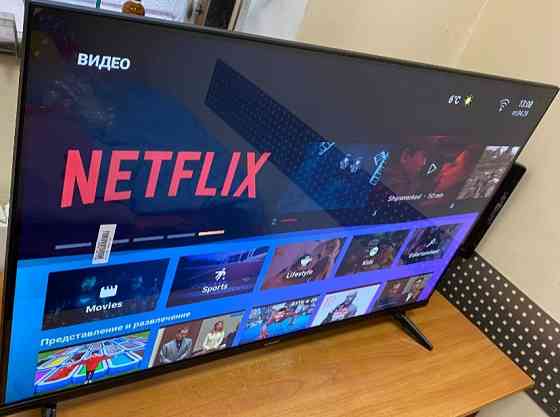 Безрамковий 4К телевізор: Samsung Smart TV 45" T2, Wi-fi lPTV Харків