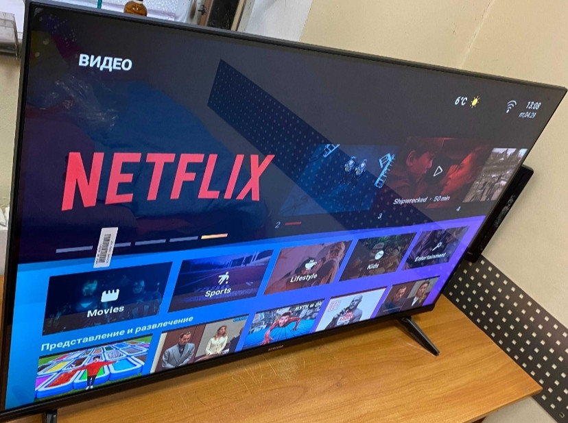 Безрамковий 4К телевізор: Samsung Smart TV 45" T2, Wi-fi lPTV Харків - фото 1