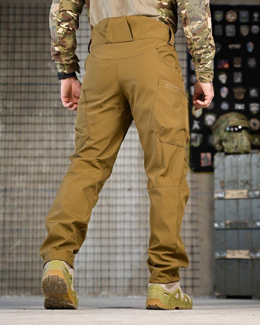 Тактические штаны софтшел DRAFT  высокая талия кайот  ВТ76566 Одесса - изображение 6
