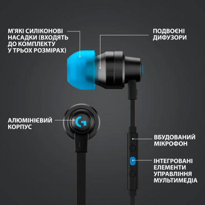 Навушники Logitech G333 Black (981-000924) Вінниця - фото 10