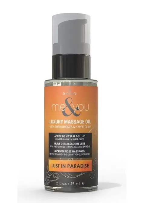 Масажна олія Sensuva Sensuva Me&You - Lust in Paradise (Lemon, Ginger, Orange, Vanilla & Sugar) 59 м Львів - фото 1
