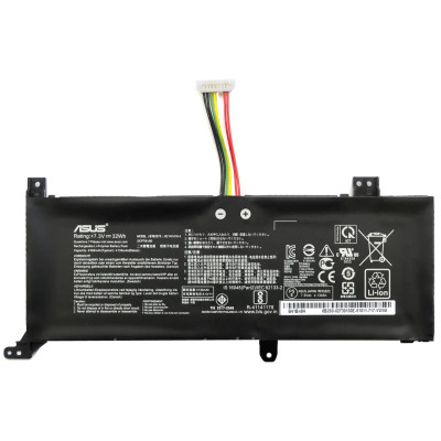 Акумулятор до ноутбука ASUS VivoBook X412 B21N1818-3, 4358 mAh (32Wh), 2cell, 7.3V (A71149) Вінниця - фото 1