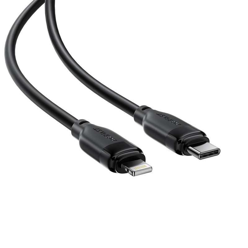 Кабель ACEFAST C16-01 TPU charging data cable USB-C to L Black Одесса - изображение 4