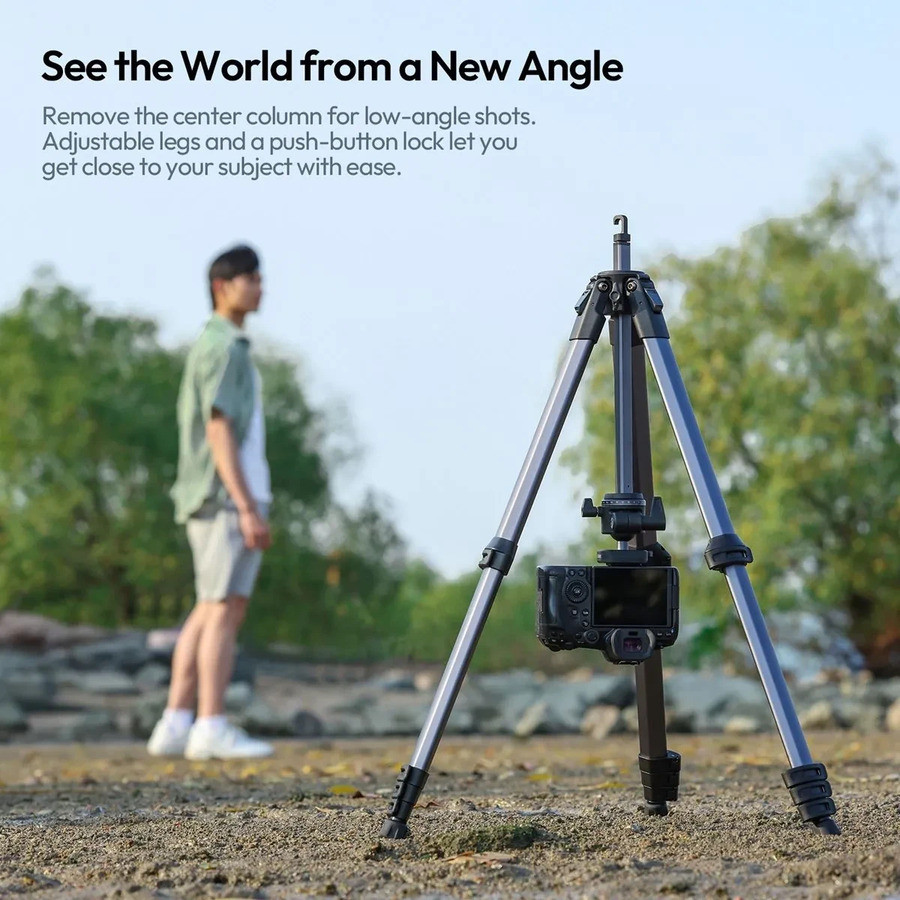 Штатив Ulanzi OMBRA II YING Tripod Black Одеса - фото 10