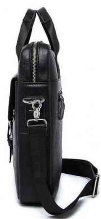 Мессенджер мужской кожаный Черный (Vintage) Киев