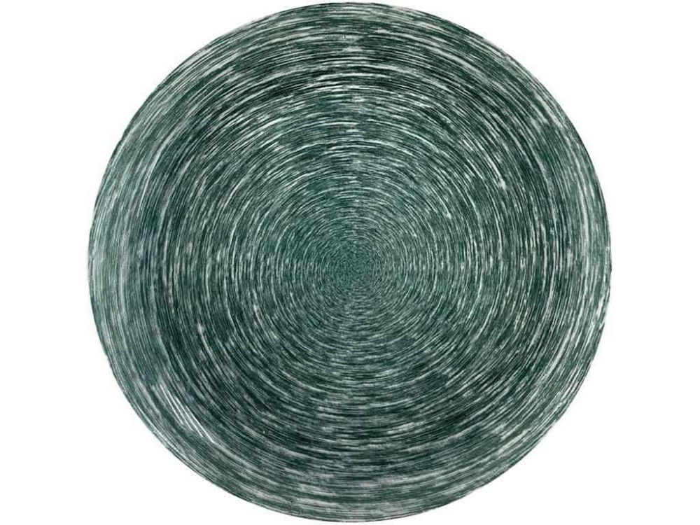 Тарілка обідня 25,8см кругла Brush Mania Metall Green ТМ LUMINARC Київ - фото 1