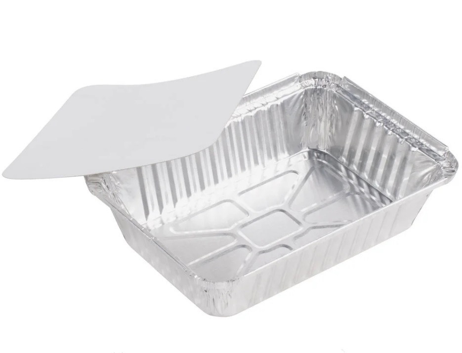 Контейнеры из алюминиевой фольги SP24L с алюминиево-картонной крышкой Павлоград - изображение 1