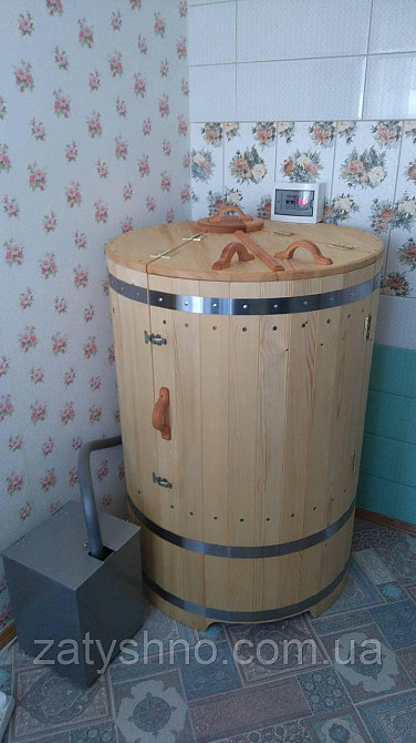 Фітобочка (100 см) із парогенератором у салон краси Київ - фото 1