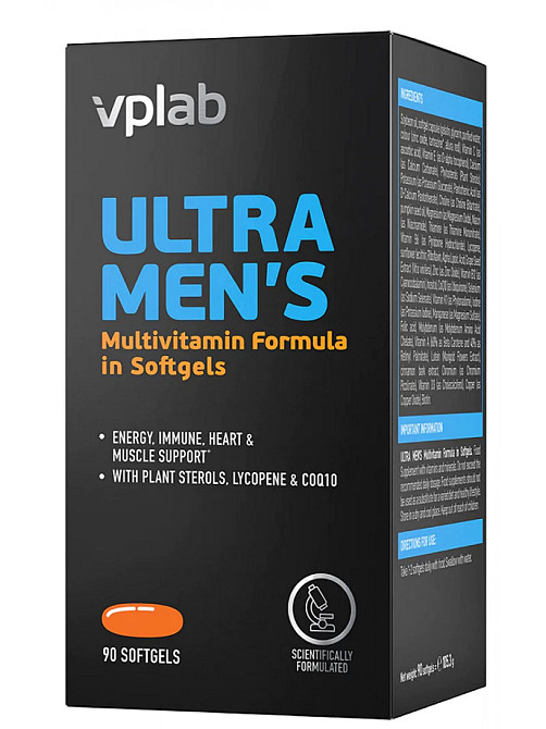 Ultra Men's Sport Multivitamin 90 softgels Луцьк - фото 1