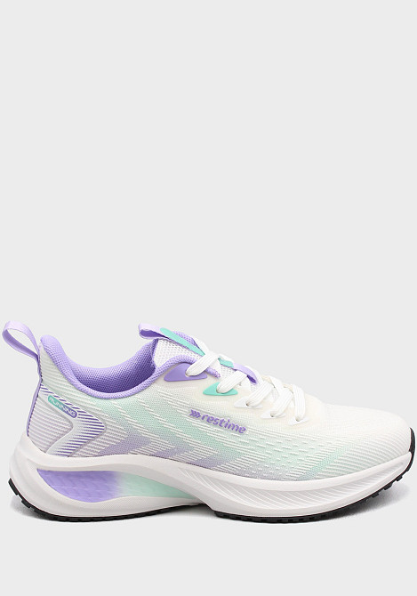 Женские кроссовки Restime RWL25538 WHITE PURPLE, р.36-41 Вишнёвое - изображение 4