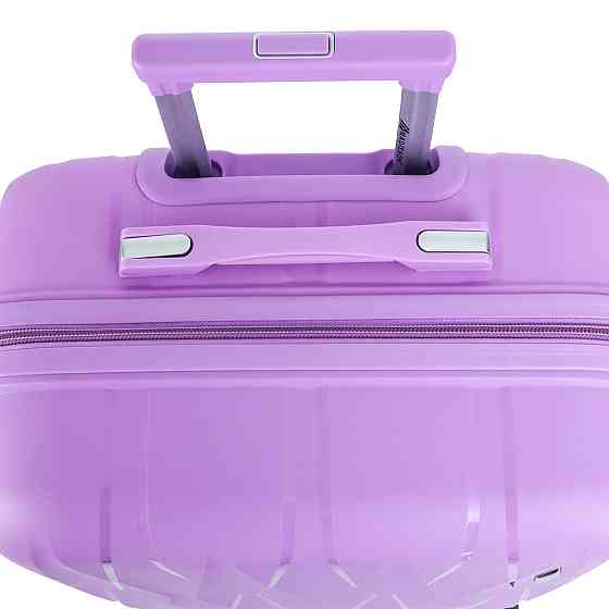 Чемодан полипропиленовый MADISSON 51103 большой 77 см сиреневый Киев