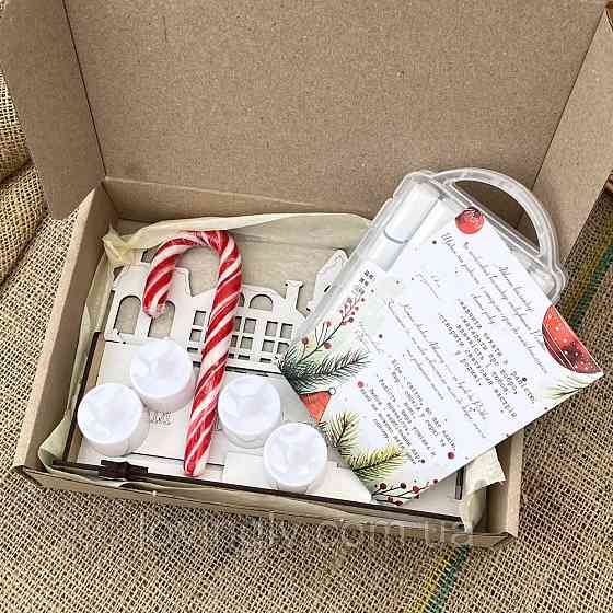 Адвент календар із LED свічками та маркерами | Подарунок дитині на Різдво Ірпінь