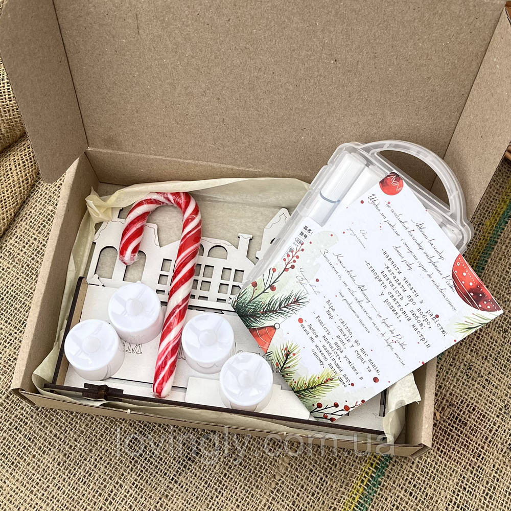 Адвент календарь с LED свечами и маркерами | Подарок ребенку на Рождество Ирпень - изображение 6