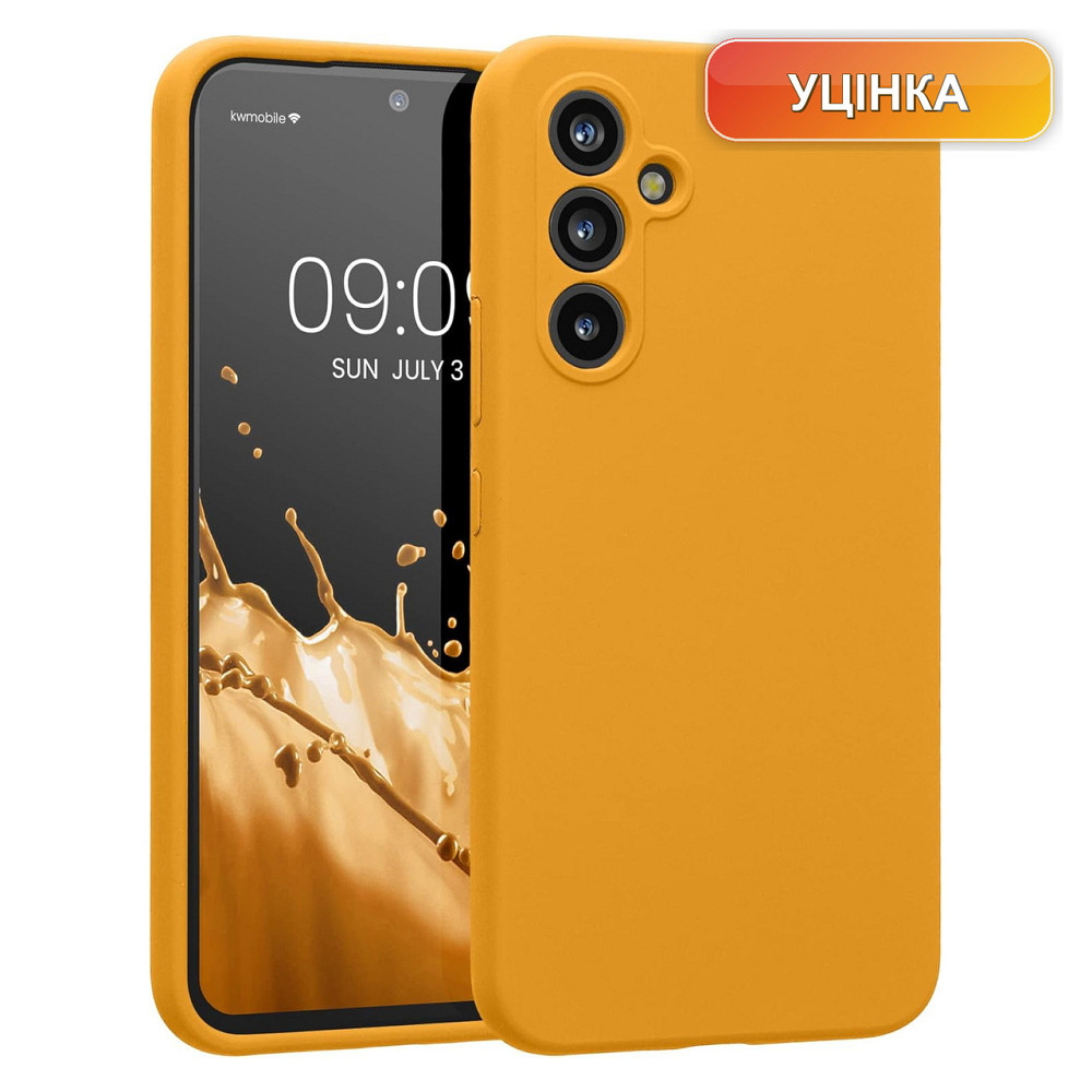 Чехол накладка для Samsung Galaxy A54 5G kwmobile силиконовый TPU манго защитный противоскользящий тонкий Киев - изображение 1
