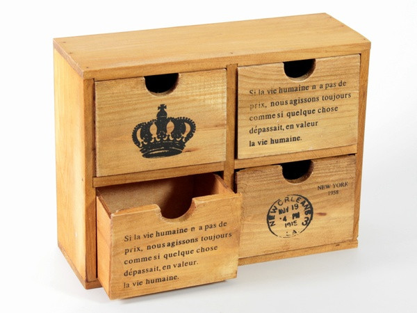 Скринька комод з фанери Королівська пошта Київ - фото 1