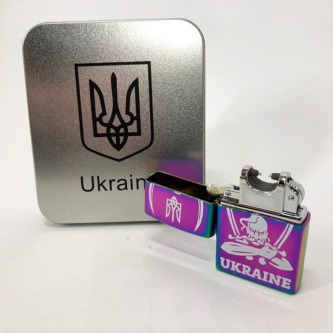 Вічна електронна запальничка HL-449, Відмінний подарунок для чоловіка запальничка JK-61 Львів - фото 4