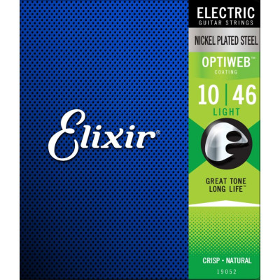 Струны для гитары Elixir 19052 Optiweb Nickel Plated Steel Light (10-46) (283943) Винница - изображение 1