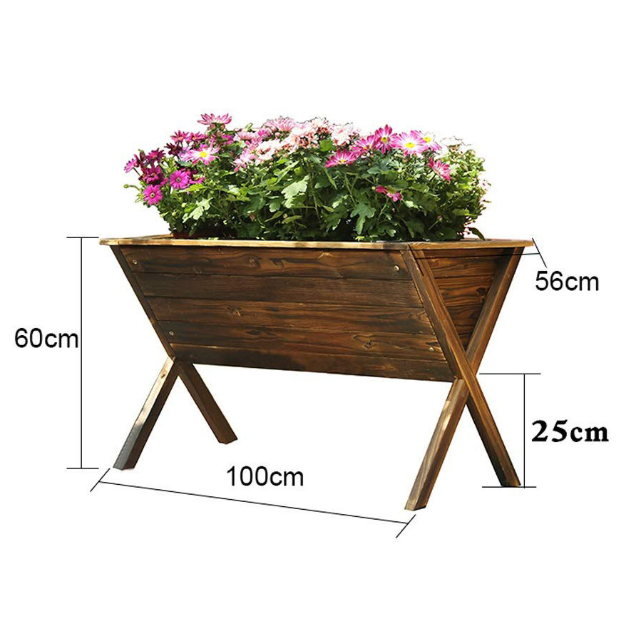 Кашпо на стійці "Тумба" мокко Миколаїв - фото 2