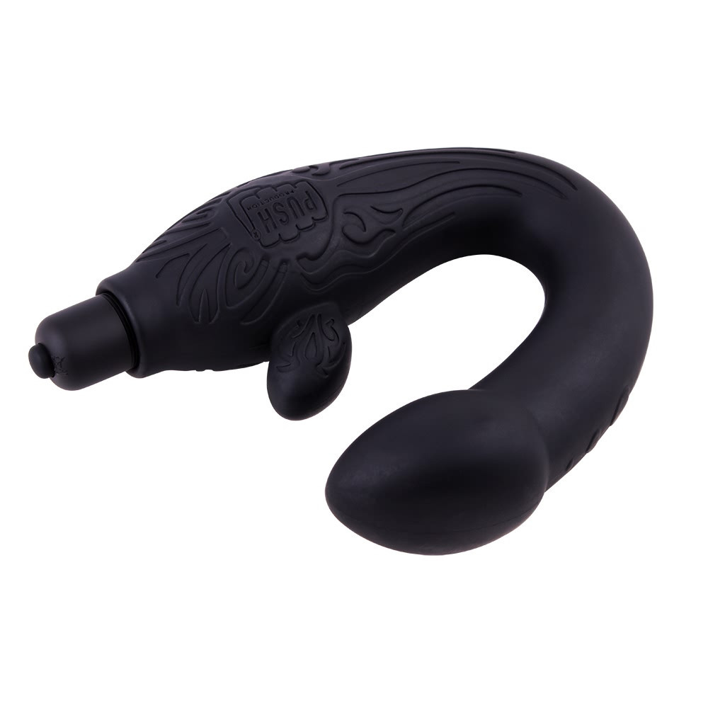 Массажёр простаты Chisa Black Mont P-Spot Perineum Massager с вибрацией, черный Sex Aura Киев - изображение 3