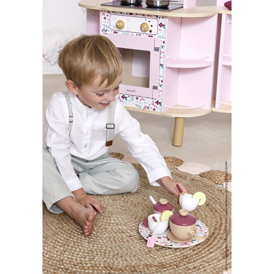 Игровой набор Janod деревянная кухня двухсторонняя (J06616) Винница - изображение 2